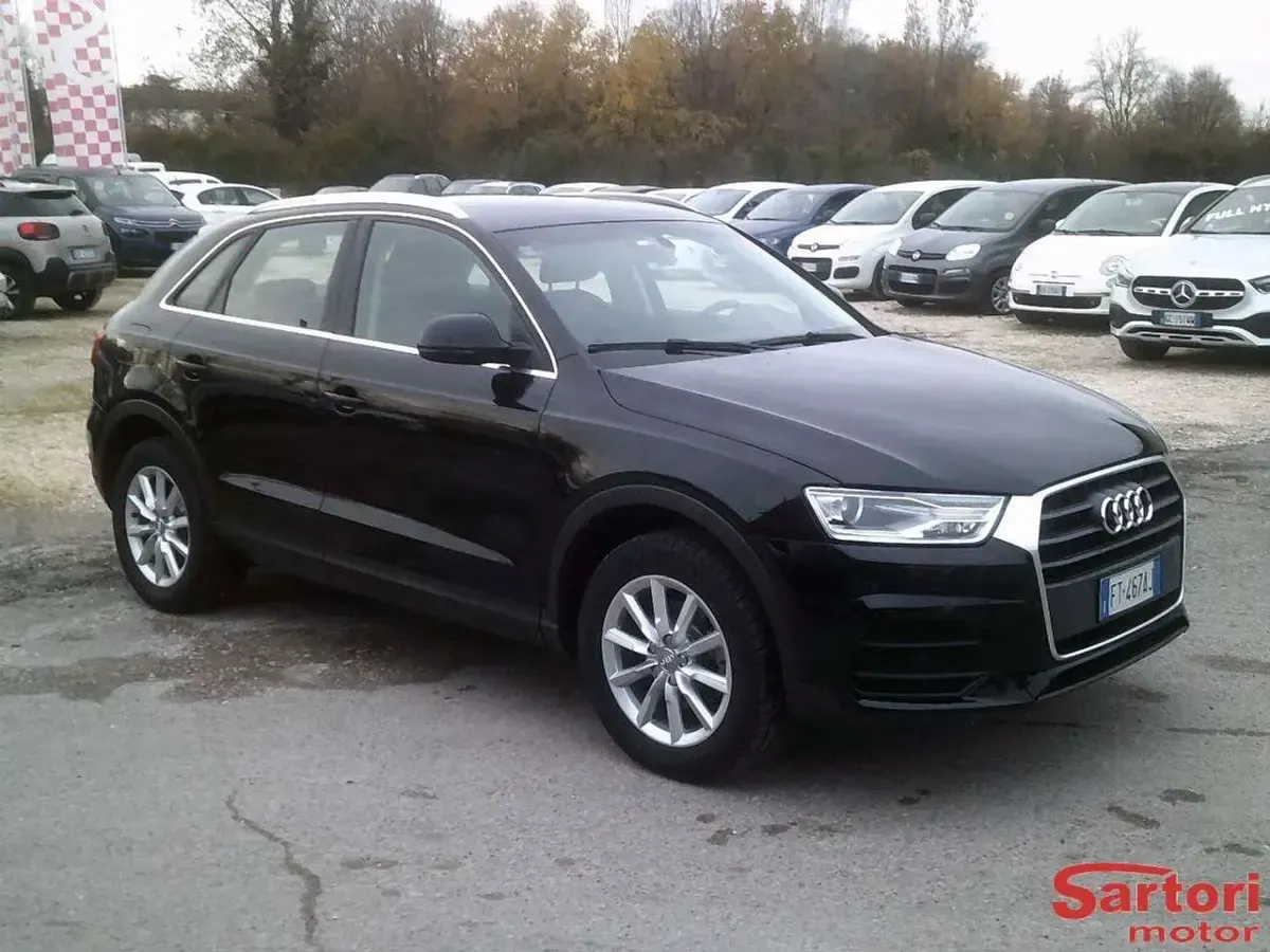 Usata Audi Q3 120 CV (88 kW) 2018 Nero SUV