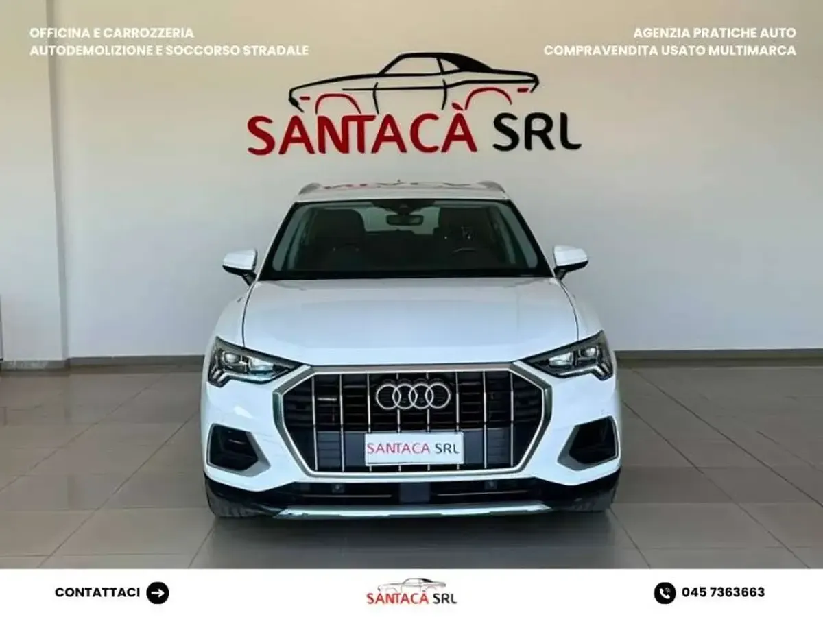 Usata Audi Q3 S-Line 190 CV (139 kW) 2019 Bianco SUV