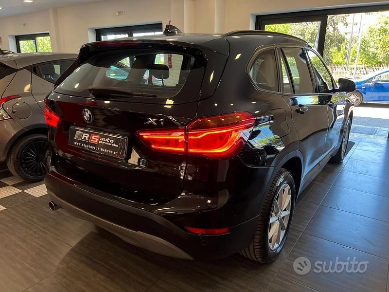 Usata BMW X1 Advantage 116 CV (85 kW) 2018 Nero SUV