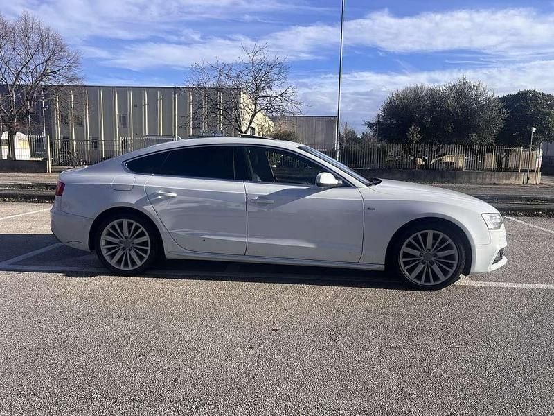 Usata Audi A5 Sportback Advanced 190 CV (139 kW) 2015 Bianco Utilitaria