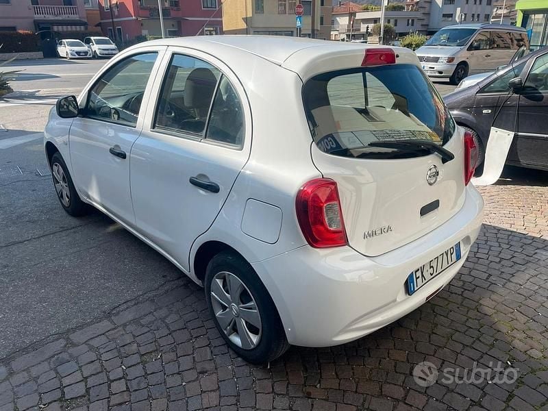 Usata Nissan Micra Comfort 80 CV (58 kW) 2017 Bianco Utilitaria