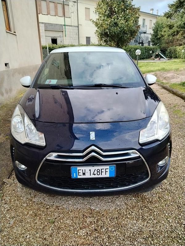 Usata Citroën DS3 68 CV (50 kW) 2014 Blu Utilitaria