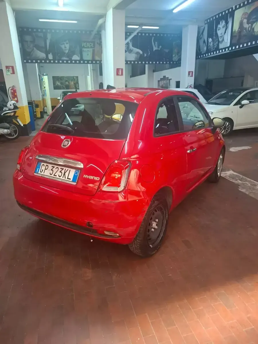 Usata Fiat 500 69 CV (50 kW) 2023 Rosso Berlina