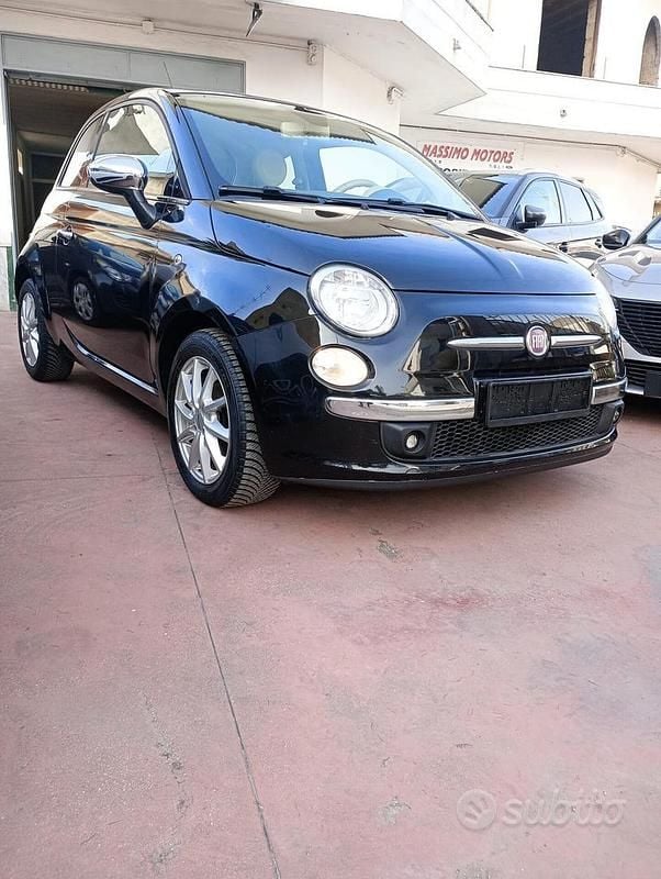 Usata Fiat 500 74 CV (54 kW) 2009 Nero Cabrio