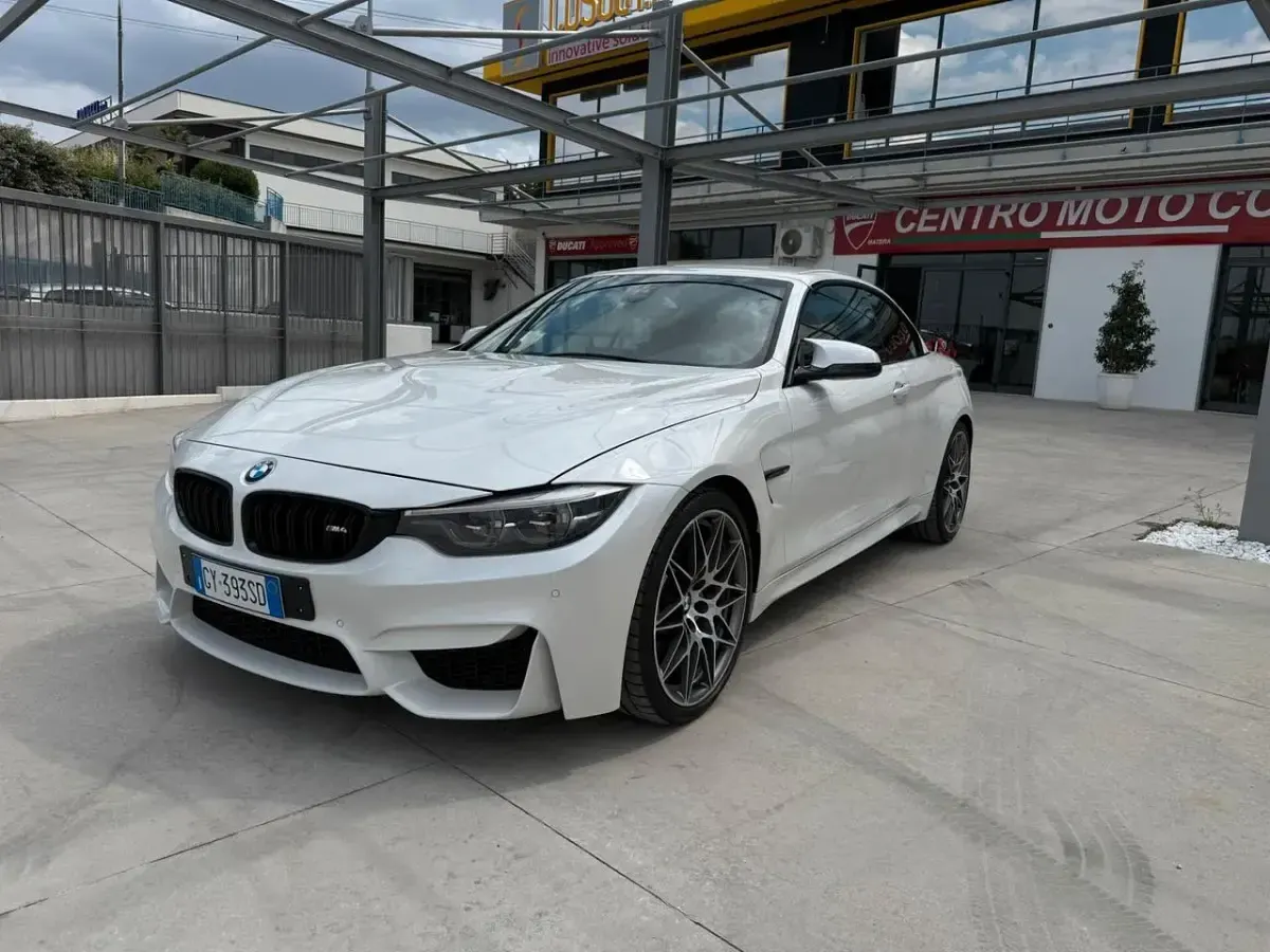 Usata BMW M4 Cabriolet Competition Edition 431 CV (317 kW) 2018 Bianco Cabrio
