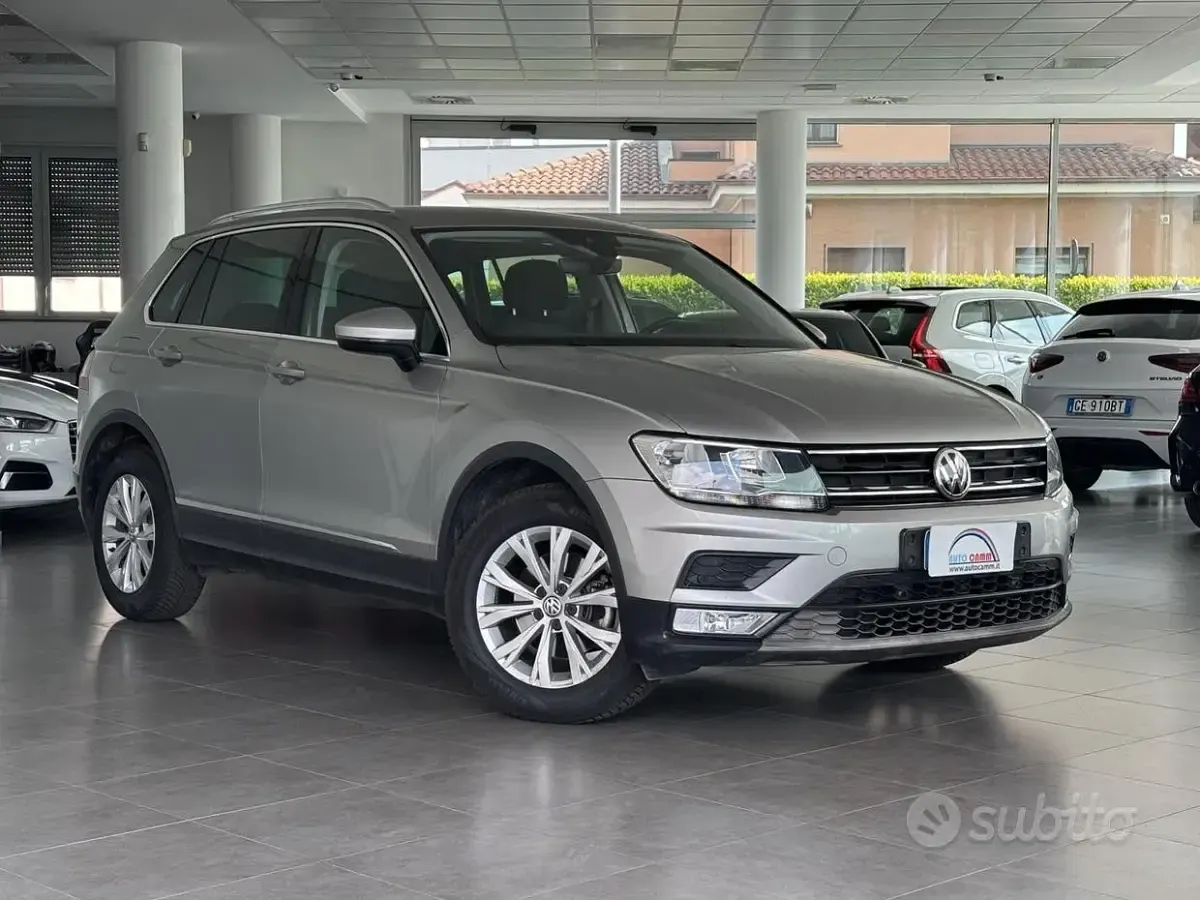 Usata VW Tiguan Business 125 CV (91 kW) 2017 Grigio SUV