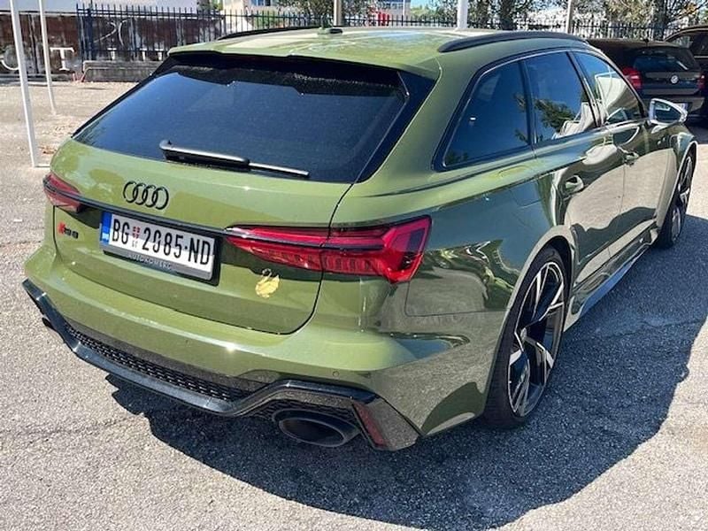 Usata Audi RS6 600 CV (441 kW) 2021 Verde Station wagon