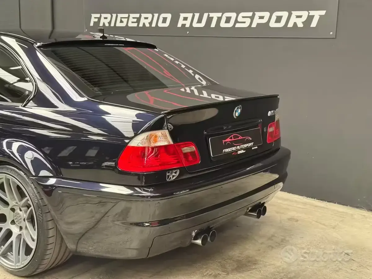 Usata BMW M3 Efficient Dynamics 343 CV (252 kW) 2005 Bluazzurro Coupé