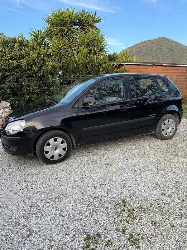 Usata VW Polo United 60 CV (44 kW) 2008 Nero Berlina