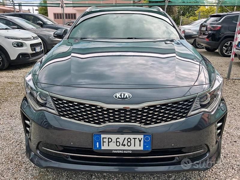 Usata Kia Optima GT-Line 141 CV (103 kW) 2018 Nero Station wagon