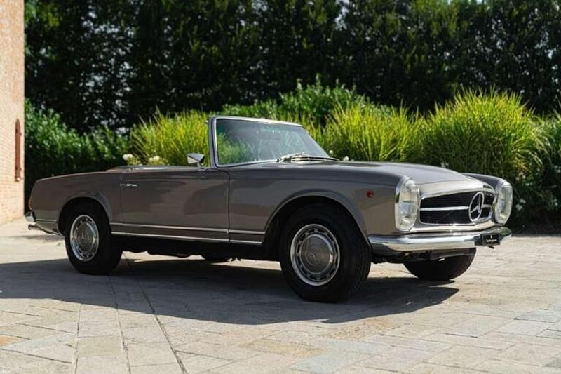 Usata Mercedes SL280 170 CV (125 kW) 1969 Bronzo Cabrio