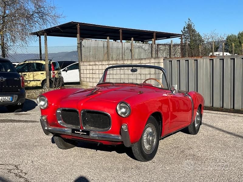 Usata Fiat 1100 1950 Rosso Cabrio
