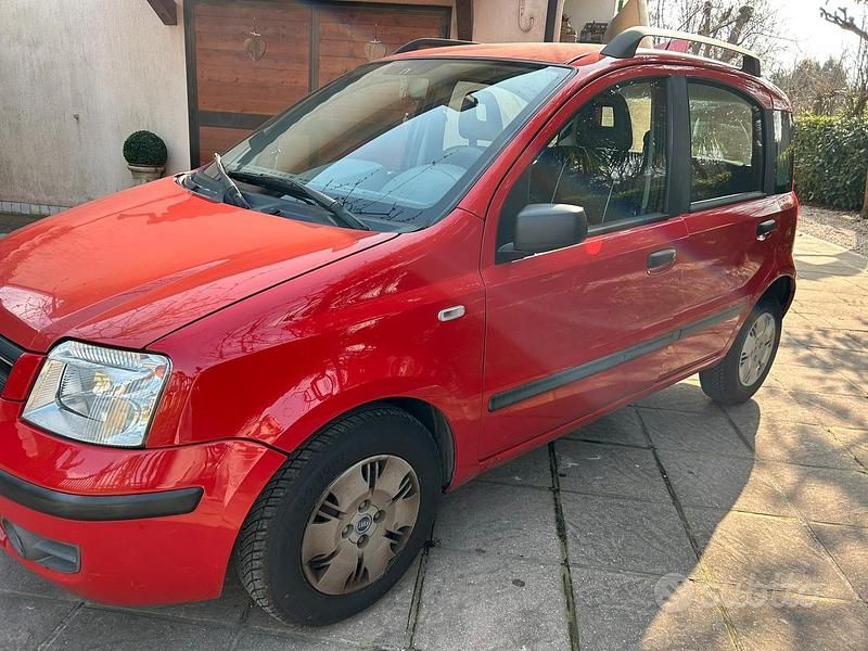 Usata Fiat Panda 2003 Rosso Utilitaria