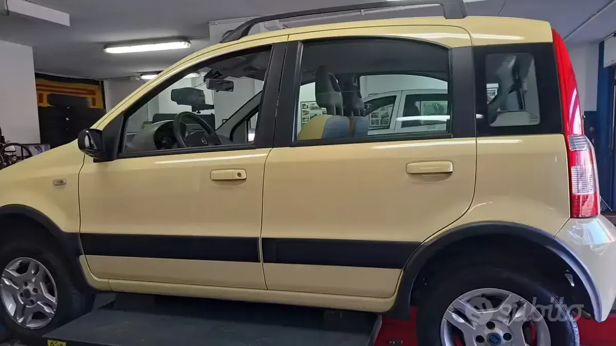 Usata Fiat Panda 4x4 60 CV (44 kW) 2005 Giallo Utilitaria