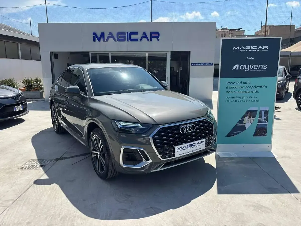 Usata Audi Q5 Sportback S-line plus 204 CV (150 kW) 2023 Grigio chronos met. SUV