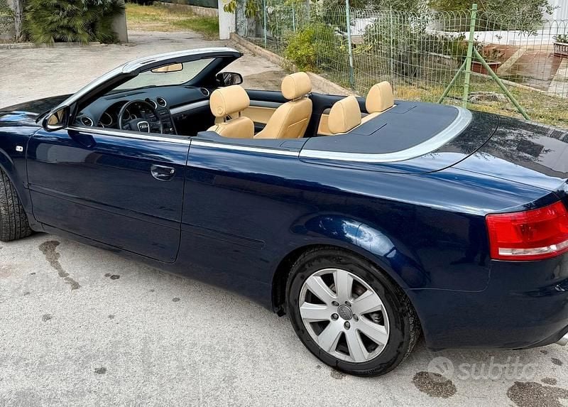 Blu Usata 2007 Audi A4 Cabriolet Cabrio | 9800 € - Immagine 1/4