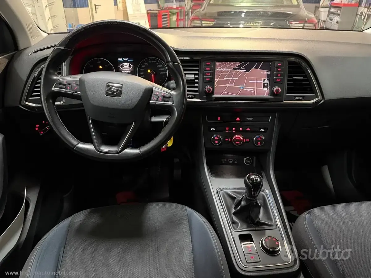 Usata Seat Ateca Style 116 CV (85 kW) 2017 Bianco SUV