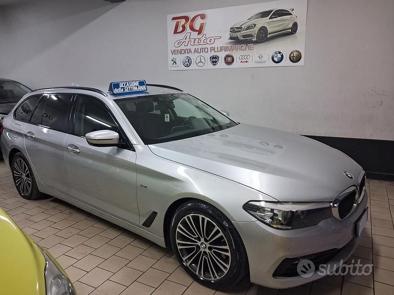 Usata BMW 520 M Sport 190 CV (139 kW) 2018 Grigio Station wagon