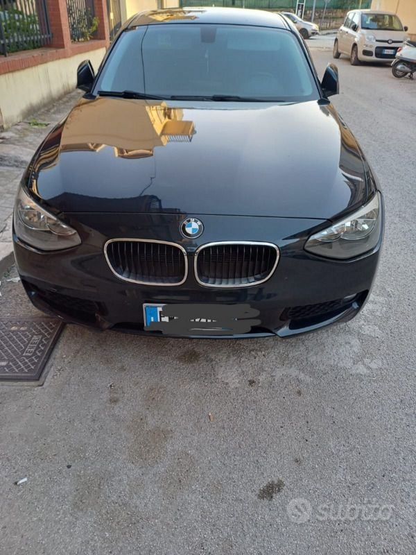 Usata BMW X1 116 CV (85 kW) 2014 Blu SUV