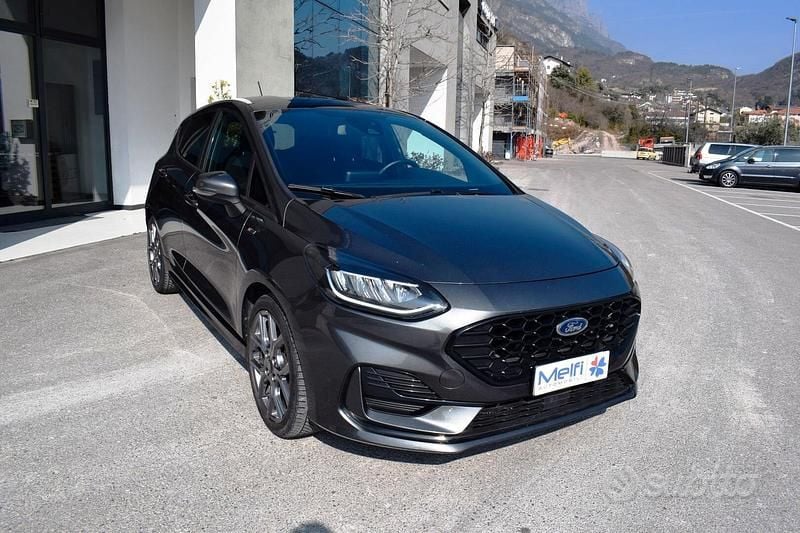 Usata Ford Fiesta ST-Line 125 CV (91 kW) 2022 Grigio Utilitaria