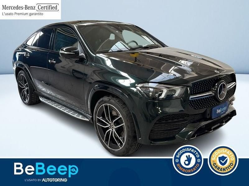 Usata Mercedes GLE350 Premium Plus 194 CV (142 kW) 2022 Verde metallizzato Coupé