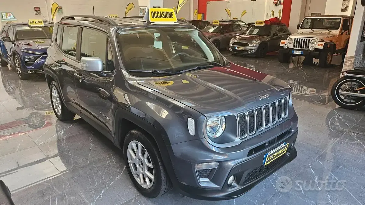 Usata Jeep Renegade Limited 120 CV (88 kW) 2022 Grigio SUV