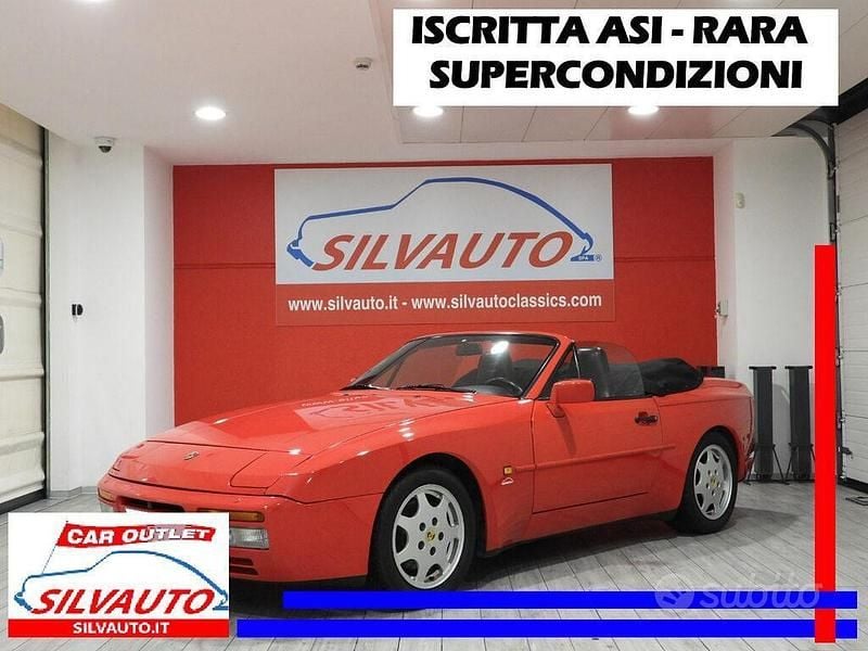 Usata Porsche 944 211 CV (155 kW) 1989 Rosso Cabrio