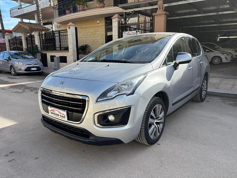 Usata Peugeot 3008 Allure 120 CV (88 kW) 2016 Argento Monovolume