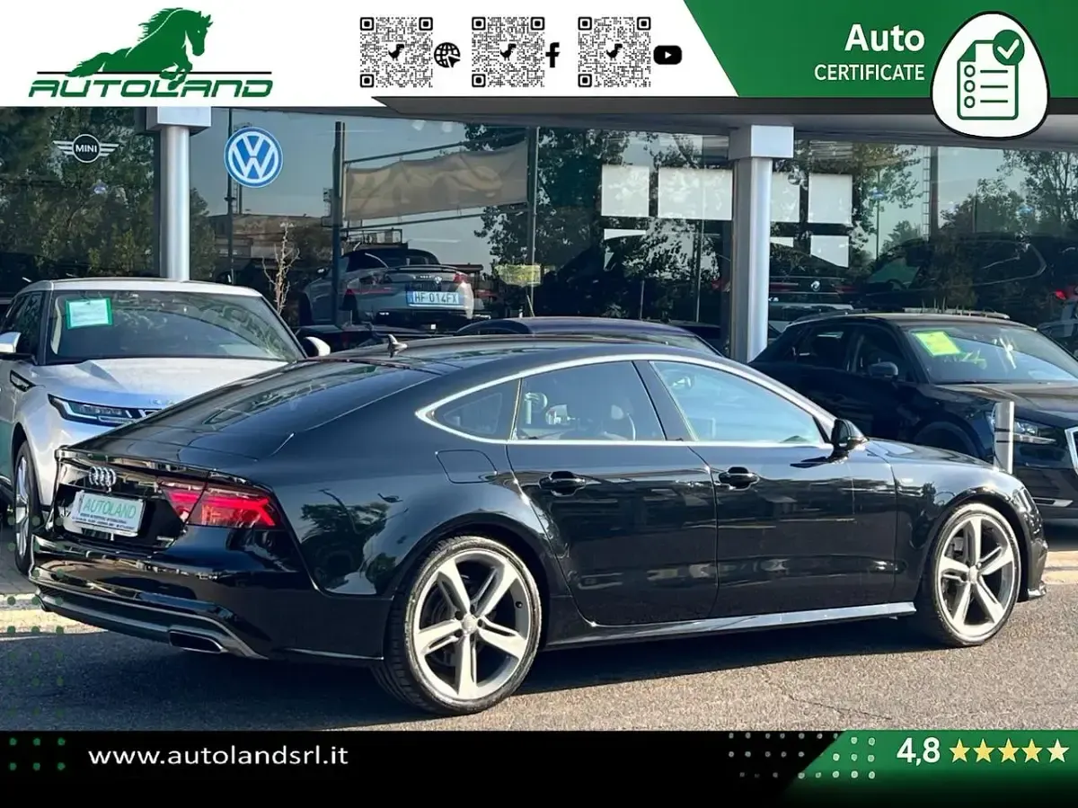 Usata Audi A7 Sportback S-Line 271 CV (199 kW) 2015 Viola Utilitaria