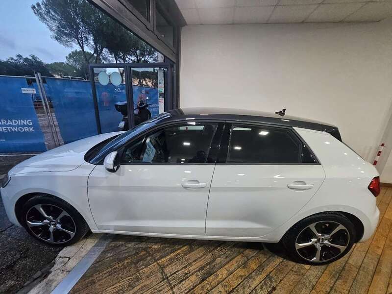 Usata Audi A1 Sportback Advanced 116 CV (85 kW) 2020 Bianco Utilitaria