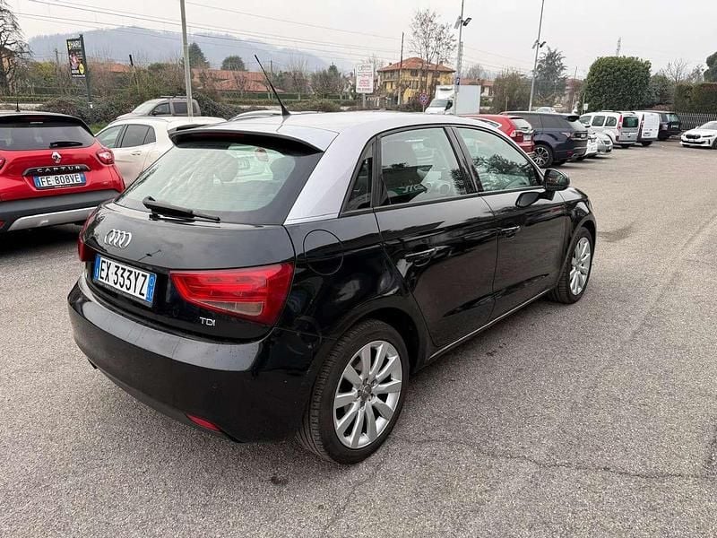 Usata Audi A1 Sportback Ambition 90 CV (66 kW) 2014 Nero Utilitaria