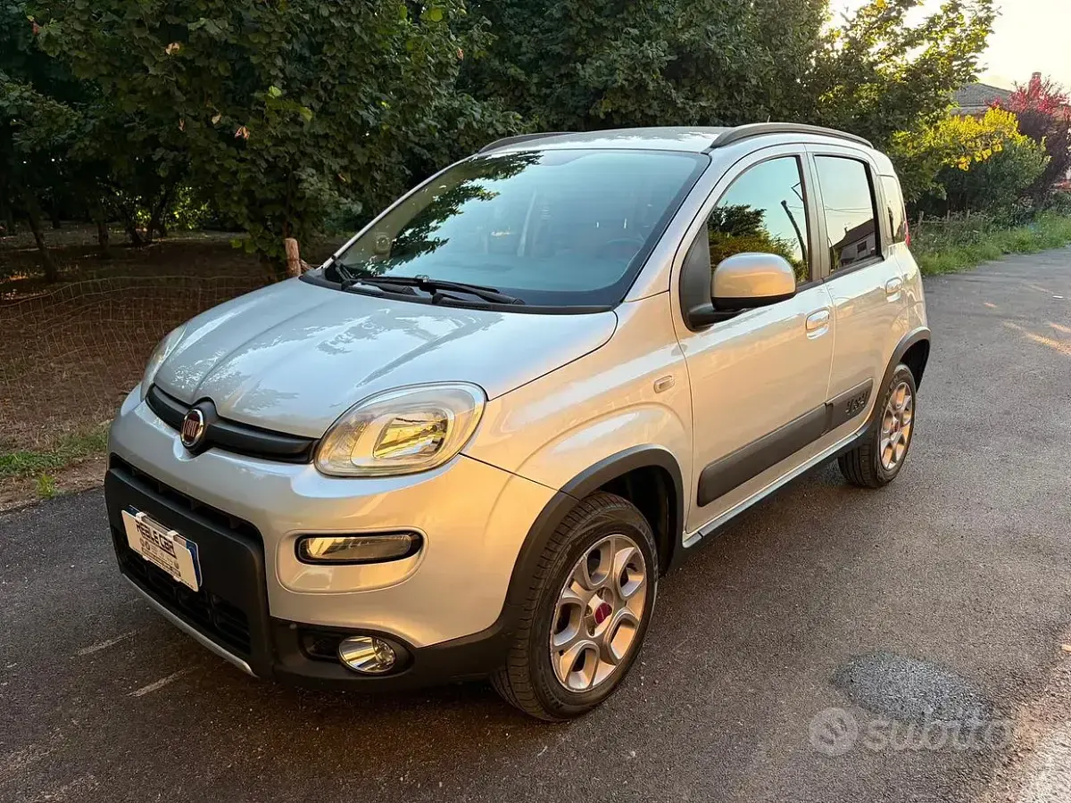 Usata Fiat Panda 4x4 S 75 CV (55 kW) 2013 Grigio Utilitaria