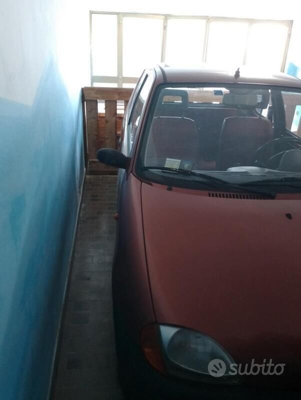 Usata Fiat Seicento S 39 CV (28 kW) 1998 Rosso Utilitaria