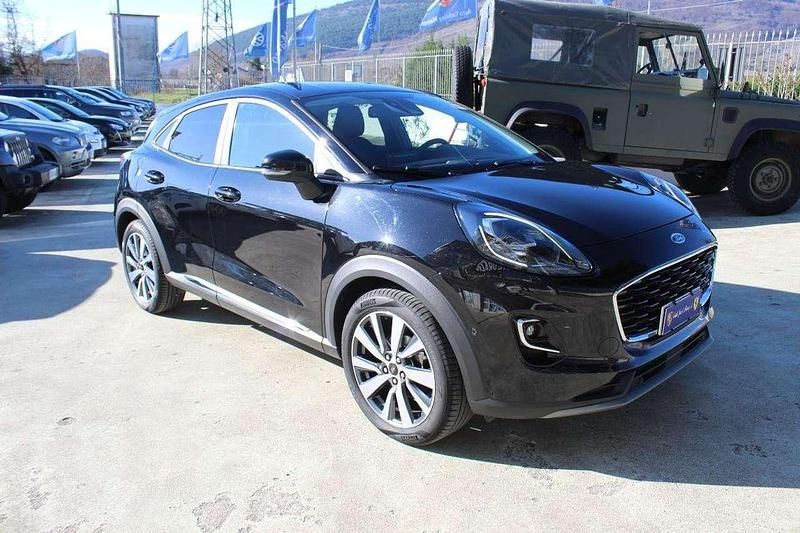 Usata Ford Puma S 126 CV (92 kW) 2022 Nero Berlina