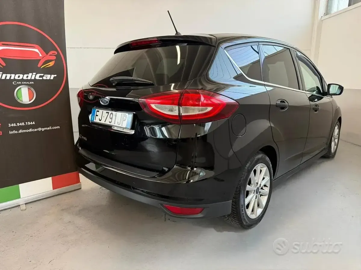 Usata Ford C-MAX Titanium 120 CV (88 kW) 2017 Blu Monovolume