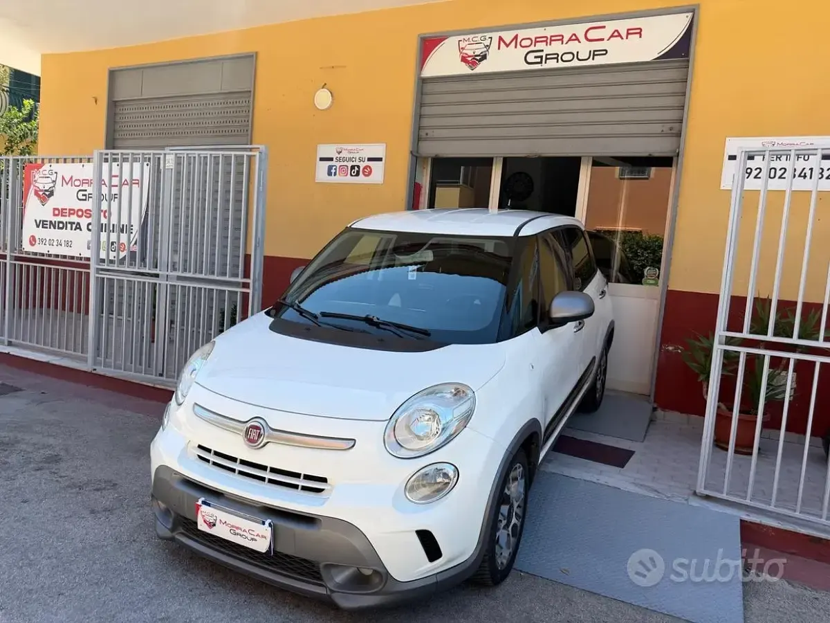 Usata Fiat 500L Trekking 105 CV (77 kW) 2013 Bianco Monovolume