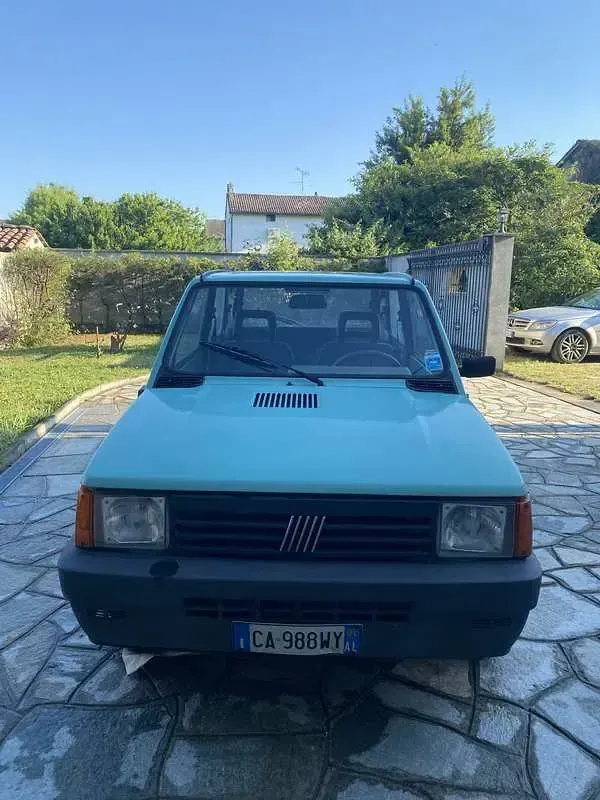 Usata Fiat Panda Young 54 CV (39 kW) 2002 Verde Berlina
