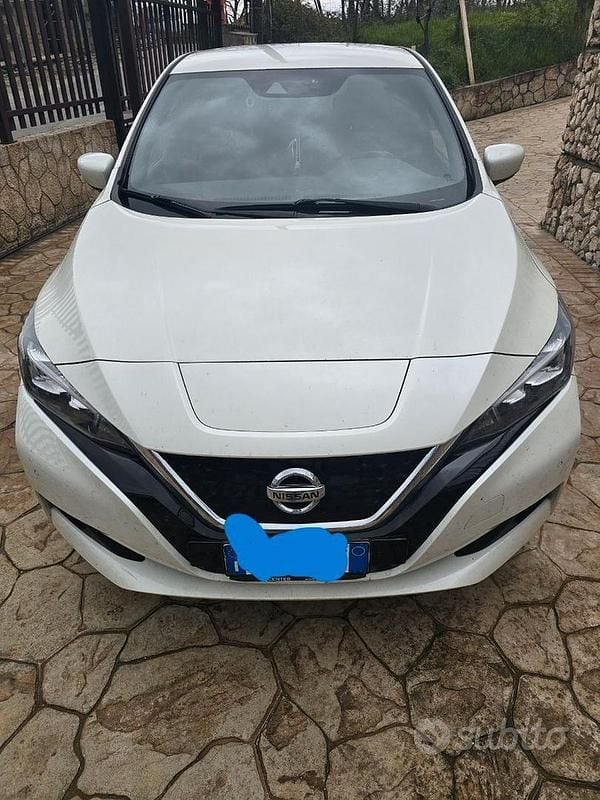 Usata Nissan Leaf 39 kW (54 CV) 2018 Bianco Utilitaria