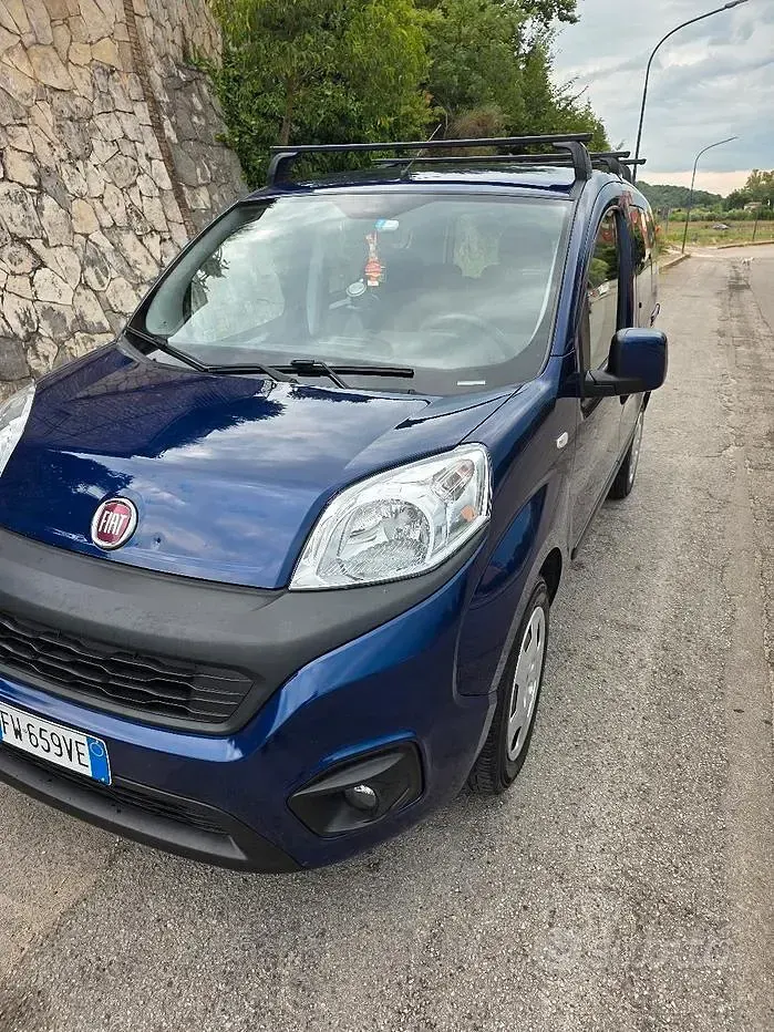 Usata Fiat Qubo 80 CV (58 kW) 2019 Bluazzurro Monovolume