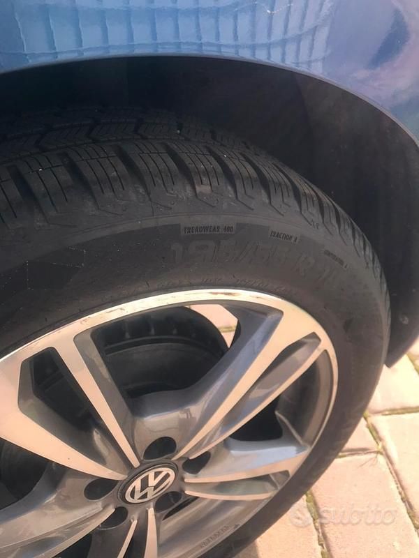 Usata VW Polo Comfortline 80 CV (58 kW) 2018 Blu Berlina