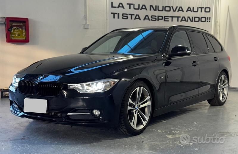 Usata BMW 320 Efficient Dynamics 184 CV (135 kW) 2013 Nero Station wagon