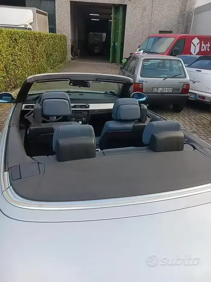 Usata BMW 320 Cabriolet 177 CV (130 kW) 2009 Grigio Cabrio