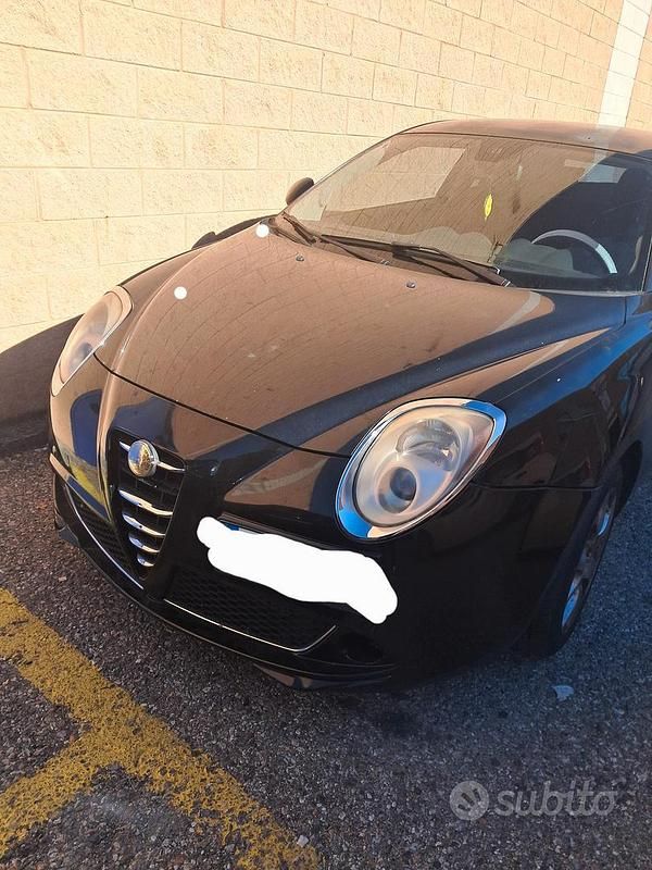 Begagnad Alfa Romeo MiTo 90 HK (66 kW) 2010 Svart Halvkombi