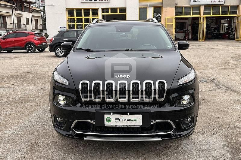 Usata Jeep Cherokee Overland 200 CV (147 kW) 2017 Nero SUV