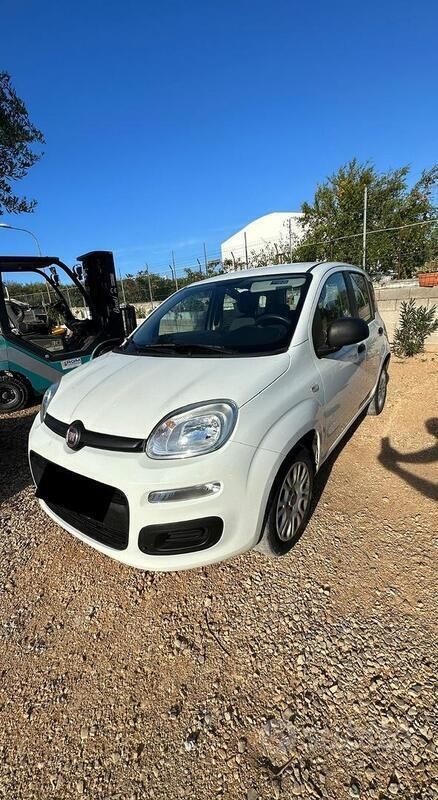 Usata Fiat Panda Easy 69 CV (50 kW) 2018 Bianco Utilitaria