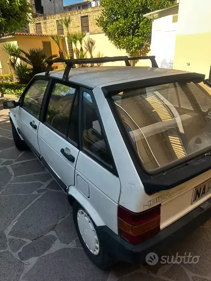 Usata Seat Ibiza 63 CV (46 kW) 1991 Bianco Utilitaria
