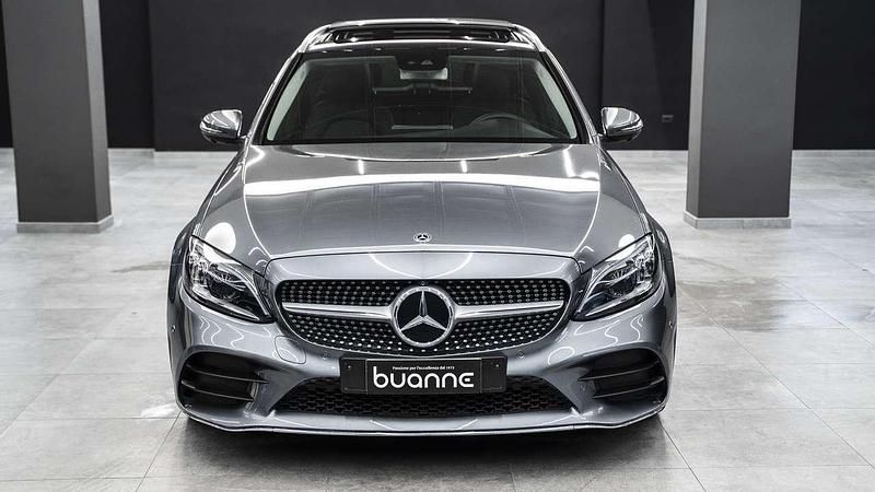 Usata Mercedes C220 Premium 194 CV (142 kW) 2019 Daytona perlato metall Station wagon