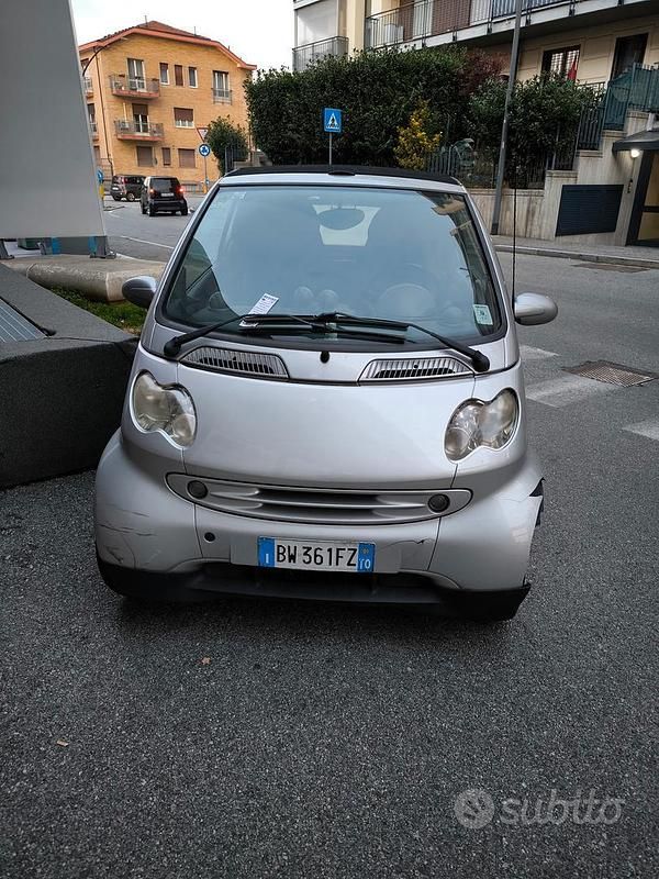 Usata Smart ForTwo Cabrio 2001 Grigio Cabrio