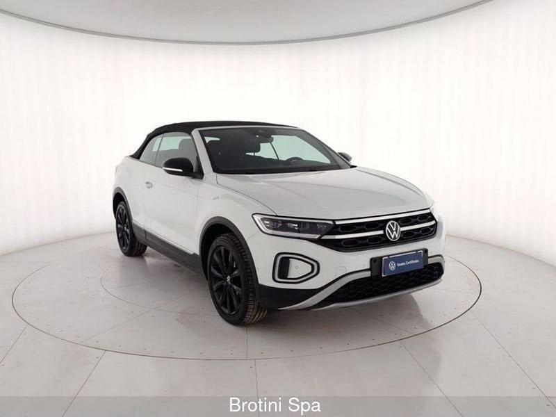 Usata VW T-Roc Style 150 CV (110 kW) 2023 Bianco pastello SUV