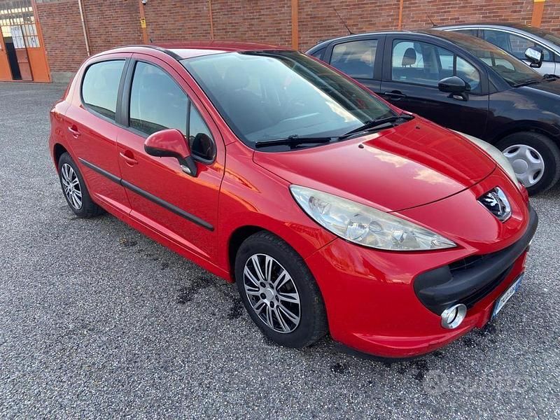 Usata Peugeot 207 Sport 75 CV (55 kW) 2009 Rosso Berlina